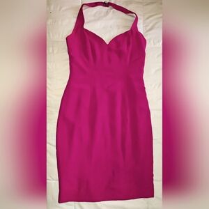Vintage Nicole Miller Halter Cocktail Dress